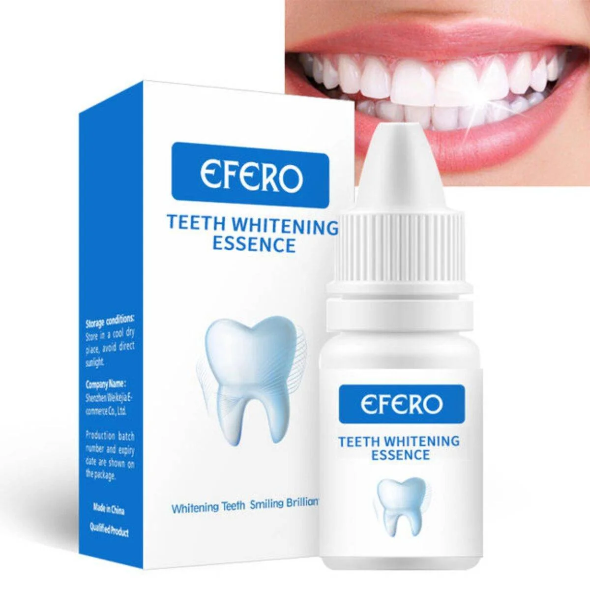 4-3-1200x1200 Efero Teeth Whitening Essence – Bright Smile in Days - Image 1
