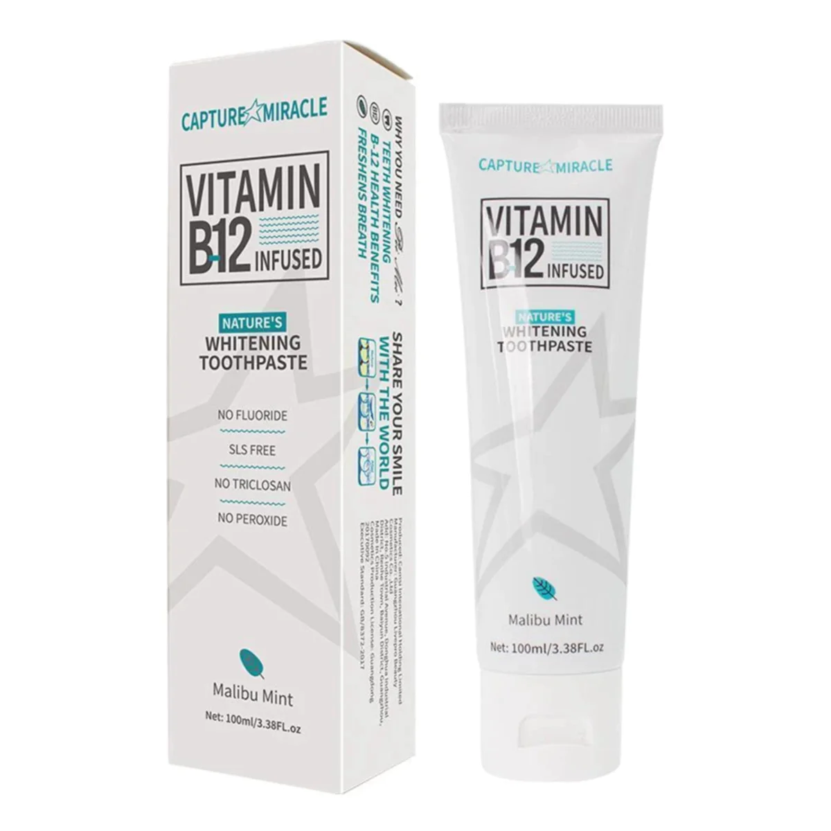 9-1200x1200.png VITAMIN B12 Infused Whitening Toothpaste - Image 1